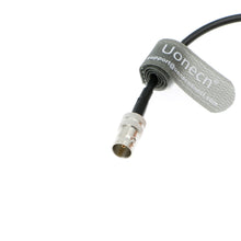 Load image into Gallery viewer, Uonecn Coaxial Cable Micro BNC Male to BNC Female Video Cord Adapter Black Video Assist 6G HD-SDI 50CM|19.7inches