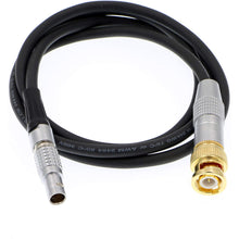 Load image into Gallery viewer, Time Code TC Cable BNC Male to 0B 5 Pin Plug Cable for ARRI Alexa Sound Devices