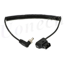 Load image into Gallery viewer, Anton Bauer Right Angle 2.1 5.5mm Lock DC to Tap D-Tap Spring Power Cable for Video Devices PIX-E7 7 Touchscreen Display