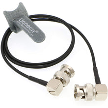 Load image into Gallery viewer, Flexible HD SDI Cable RG179 Right Angle BNC Male to Right Angle BNC Male 75ohm Blackmagic HyperDeck Shuttle BMCC BMPC Hyperdeck Cameras