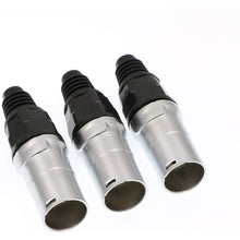 Load image into Gallery viewer, RJ45 Connectors IP65 Ethernet Cable Waterproof Plug Panel Mount Shielded Dust-Proof LED Connector 3 Pcs