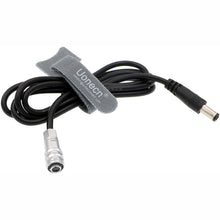 Load image into Gallery viewer, Uonecn Power Cable for Blackmagic 4K BMPCC 4K 2 Pin to DC Pocket Cinema Camera
