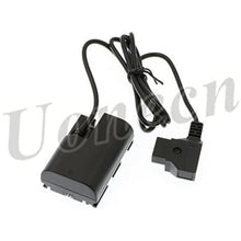 Load image into Gallery viewer, LP E6 Dummy Battery to Dtap male Power Cable for SmallHD 501 502 702 Monitor and Canon 5D mark II 7D 60D