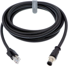 Load image into Gallery viewer, Uonecn M12 8 Pin A-Code Male to RJ45 Male Shielded Cable Assembly Waterproof High Flex Ethernet Power Cable for Cognex Industrial Camera 3 Meters
