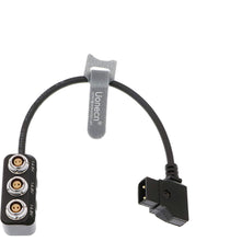 Load image into Gallery viewer, D Tap to 3 0B 2-Port Female Power Supply Splitter Cable for Photography Power