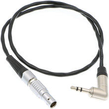 Load image into Gallery viewer, Alexa Mini Timecode Cable 5 Pin Male to Right Angle 3.5mm TRS Tentacle Sync Generator Cable 20 inches