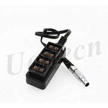 Load image into Gallery viewer, 4 Port Dtap to 3 Pin Male Steadicam Zephyr Splitter Cable for ARRI RED Cameras