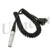 Load image into Gallery viewer, Arri ALEXA MINI Camera Power Coiled Cable 8 pin Female to Dtap
