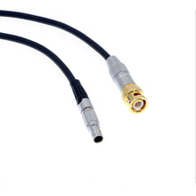 Load image into Gallery viewer, Time Code TC Cable BNC Male to 0B 5 Pin Plug Cable for ARRI Alexa Sound Devices