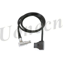 Load image into Gallery viewer, Red Epic Scarlet Camera Power Cable D Tap to Right Angle 1B 6 Pin Female Flexible Thin Cord 39''