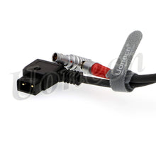 Load image into Gallery viewer, Anton Bauer Power Cable for Zacuto Gratical Eye Viewfinder D-Tap to Right Angle 2 Pin Male Rotate 180 Degree 28 inches