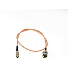 Load image into Gallery viewer, HD SDI BNC RG179 to DIN 1.0/2.3 mini BNC 75ohm RF Coaxial Cable Video Cable For Blackmagic HyperDeck Shuttle 20 inches