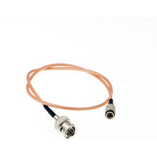 Load image into Gallery viewer, HD SDI BNC RG179 to DIN 1.0/2.3 mini BNC 75ohm RF Coaxial Cable Video Cable For Blackmagic HyperDeck Shuttle 20 inches