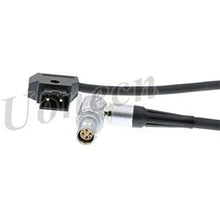 Load image into Gallery viewer, Red Epic Scarlet Camera Power Cable D Tap to Right Angle 1B 6 Pin Female Flexible Thin Cord 39''