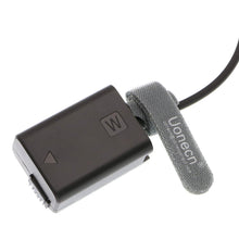 Load image into Gallery viewer, Dummy Battery A7 to D-tap Cable for Sony a7s a7s a7ii a3000 a5000 a5100 a6000 a6300 a7sii for Sony camera
