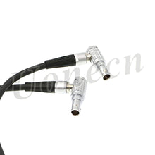 Load image into Gallery viewer, Teradek Bond Power Cable Right Angle 2 Pin Male to Right Angle 2 pin Male for ARRI Alexa Camera 18 inches