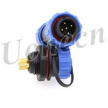 Load image into Gallery viewer, SP13 5 Pin Waterproof Connector Plug Socket Aviation Connector Industrial Connector Adapter 3Pcs