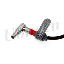 Load image into Gallery viewer, Anton Bauer Power Cable for Zacuto Gratical Eye Viewfinder D-Tap to Right Angle 2 Pin Male Rotate 180 Degree 28 inches