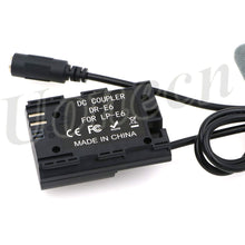 Load image into Gallery viewer, ACK-E6 AC Power Adapter Fully-Decoded Replacement Kit for Canon EOS 5DS, 5DS R, 5D Mark II, 5D Mark III, 5D Mark IV, 60D, 60Da, 6D, 70D, 7D, 7D Mark II, 80D,EOS R DSLR Digital Cameras