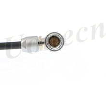 Load image into Gallery viewer, Alexa Mini EXT to R/S Power Adapter 3 pin Female to Right Angle 7 pin Male Cable ARRI Alexa Mini Camera Power Cable for Startup Remote Conversion Line