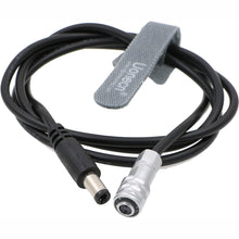 Load image into Gallery viewer, Uonecn Power Cable for Blackmagic 4K BMPCC 4K 2 Pin to DC Pocket Cinema Camera