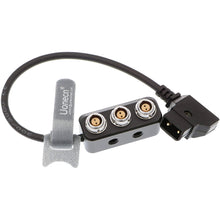 Load image into Gallery viewer, D Tap to 3 0B 2-Port Female Power Supply Splitter Cable for Photography Power