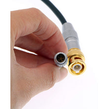 Load image into Gallery viewer, Time Code TC Cable BNC Male to 0B 5 Pin Plug Cable for ARRI Alexa Sound Devices