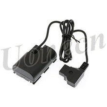 Load image into Gallery viewer, LP E6 Dummy Battery to Dtap male Power Cable for SmallHD 501 502 702 Monitor and Canon 5D mark II 7D 60D