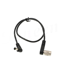 Load image into Gallery viewer, Right Angle Hirose 4 Pin Male to Right Angle DC Jack for Sony F5 Camera to SmallHD Monitor