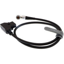 Load image into Gallery viewer, Power Cord 2Ft Motor Charging Cable, Male 0B 6 Pin to D Tap Jack for DJI Wireless Follow Focus Replacement Power Supply (Right Angle)