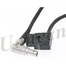 Load image into Gallery viewer, ARRI RED Camera Cable Anton Bauer Right Angle 0B 2 pin Male to D-tap Power Cable for Teradek Bond