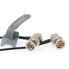 Load image into Gallery viewer, Flexible HD SDI Cable RG179 Right Angle BNC Male to Right Angle BNC Male 75ohm Blackmagic HyperDeck Shuttle BMCC BMPC Hyperdeck Cameras