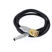 Load image into Gallery viewer, Time Code TC Cable BNC Male to 0B 5 Pin Plug Cable for ARRI Alexa Sound Devices