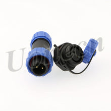 Load image into Gallery viewer, 2 PCS SP1310 IP68 2-pin Waterproof Connector Power Cable Connectors Cable Connectors Automotive Connectors Plug and Socket Multipole Plug and Socket Dustproof Circular