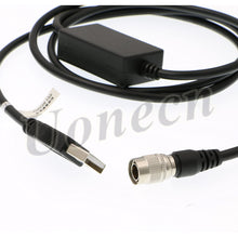 Load image into Gallery viewer, USB Data Plug to 6 Pin Hirose Male Connector for Sokkia Topcon Total