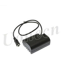 Load image into Gallery viewer, Dummy Battery DMW-DCC12 DC Coupler to Dtap plug power Cable for Panasonic DMC-GH5 GH4 GH3