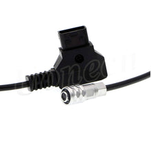 Load image into Gallery viewer, Power Cable for Blackmagic Pocket Cinema Camera 4K and Gold Mount V Mount Battery Cable BMPCC 4K Weipu 2 pin Female to P Tap 60cm