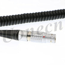 Load image into Gallery viewer, Arri ALEXA MINI Camera Power Coiled Cable 8 pin Female to Dtap