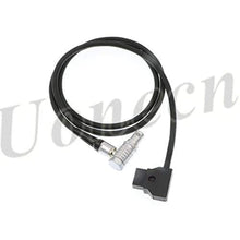 Load image into Gallery viewer, Red Epic Scarlet Camera Power Cable D Tap to Right Angle 1B 6 Pin Female Flexible Thin Cord 39''