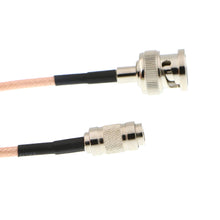 Load image into Gallery viewer, Uonecn HD SDI Coaxial Video Cable RG179 BNC to Mini BNC DIN 1.0/2.3 75ohm RF Cable for Blackmagic HyperDeck Shuttle 1 Meter
