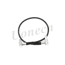 Load image into Gallery viewer, Teradek Bond Power Cable Right Angle 2 Pin Male to Right Angle 2 pin Male for ARRI Alexa Camera 18 inches