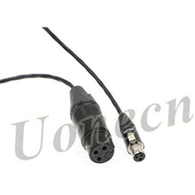 Load image into Gallery viewer, Mini XLR 3 Pin Female to 3 Pin Female Plug XL2 TA3-F Audio Cable Adapter Camera Video Assist for SD 442 Devices 688/788 20''