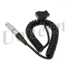 Load image into Gallery viewer, Arri ALEXA MINI Camera Power Coiled Cable 8 pin Female to Dtap