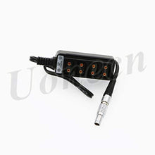 Load image into Gallery viewer, 4 Port Dtap to 3 Pin Male Steadicam Zephyr Splitter Cable for ARRI RED Cameras