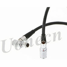 Load image into Gallery viewer, Teradek Bond Power Cable Right Angle 2 Pin Male to Right Angle 2 pin Male for ARRI Alexa Camera 18 inches