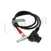 Load image into Gallery viewer, Anton Bauer Power Cable for Zacuto Gratical Eye Viewfinder D-Tap to Right Angle 2 Pin Male Rotate 180 Degree 28 inches