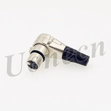 Load image into Gallery viewer, 3 pcs Right Angle 90 Degree XLR 4-pin Female Connector for ARRI Monitor DSLR Rig