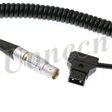 Load image into Gallery viewer, Arri ALEXA MINI Camera Power Coiled Cable 8 pin Female to Dtap
