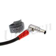Load image into Gallery viewer, Anton Bauer Power Cable for Zacuto Gratical Eye Viewfinder D-Tap to Right Angle 2 Pin Male Rotate 180 Degree 28 inches