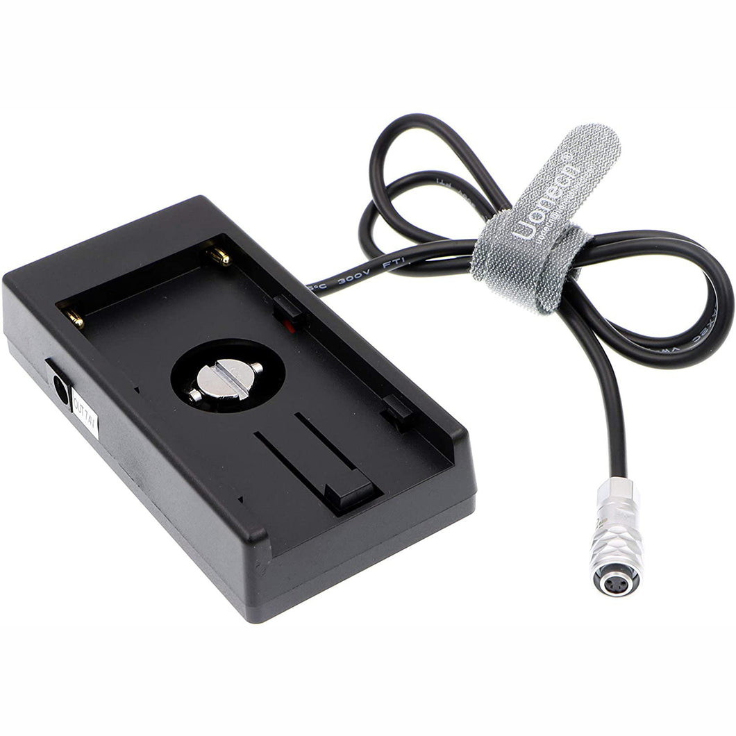 Movie Blackmagic Cinema Camera BMCC 4K BMPCC Power Supply Mount Plate Adapter for Sony NP-F970 Battery
